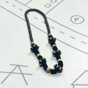 Bohemian Wooden Necklace